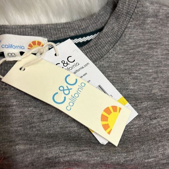 C & C California Shopping Crew Sweatshirt C19 - Picture 5 of 6